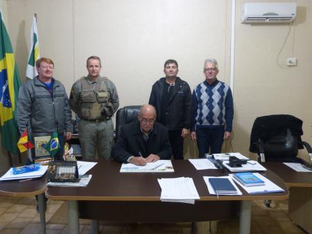 Contrato Celebrado entre Brigada Militar e Prefeitura Municipal de Bom Progresso